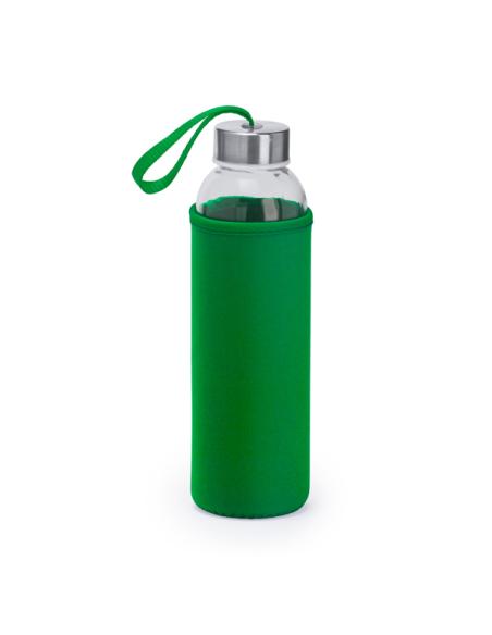 Botella de cristal Tirajana con funda de neopreno sin BPA 500ml PERSONALIZABLE