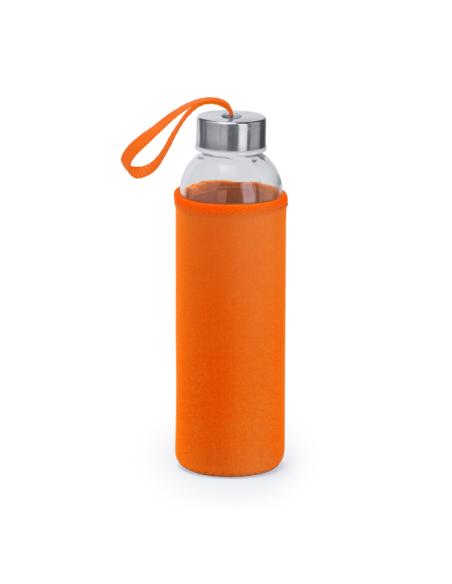 Botella de cristal Tirajana con funda de neopreno sin BPA 500ml PERSONALIZABLE