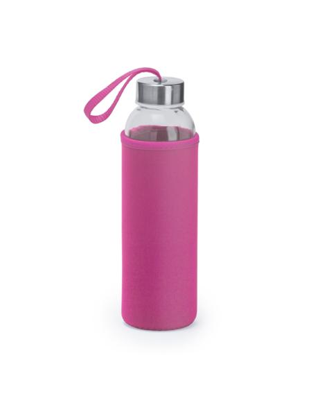 Botella de cristal Tirajana con funda de neopreno sin BPA 500ml PERSONALIZABLE