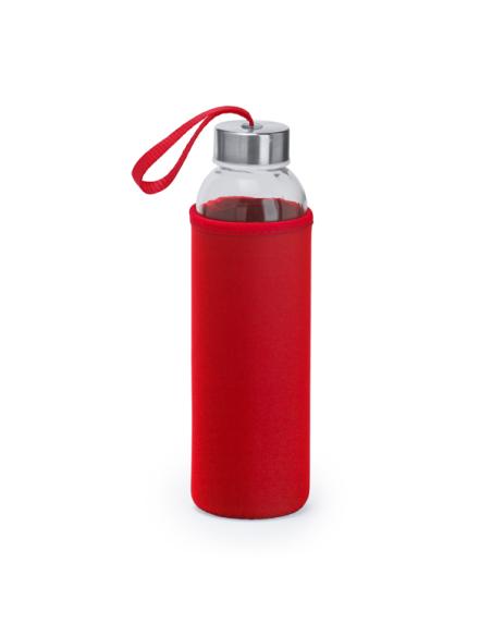 Botella de cristal Tirajana con funda de neopreno sin BPA 500ml PERSONALIZABLE
