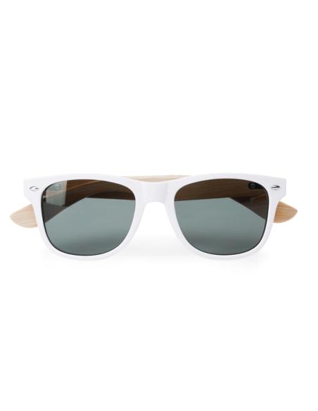 Gafas de sol con patillas de bambú Mazo montura brillante PERSONALIZABLE