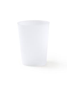 Vaso de PP reutilizable Candelaria con acabado translúcido 500ml PERSONALIZABLE 2
