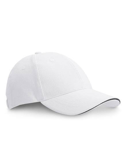 Gorra de algodón 260g/m2 Cambridge adulto visera sandwich PERSONALIZABLE