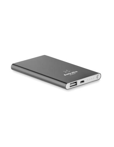 Powerbank 4000mAh carcasa de aluminio Calvia PERSONALIZABLE
