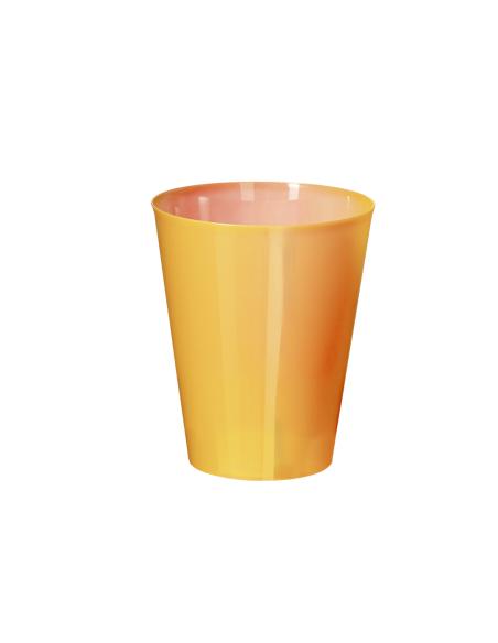 Vaso de PP reutilizable Burnie con acabado en colores translúcidos flexible 500ml PERSONALIZABLE