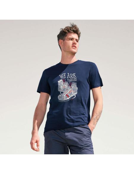 Camiseta unisex ODYSSEY algodón/poliéster reciclados 170g/m2 PERSONALIZABLE