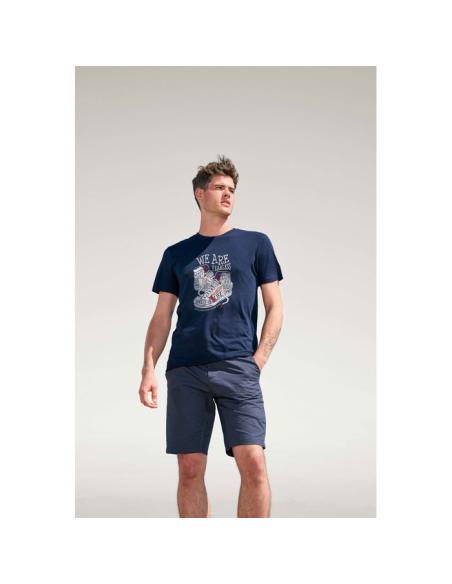 Camiseta unisex ODYSSEY algodón/poliéster reciclados 170g/m2 PERSONALIZABLE