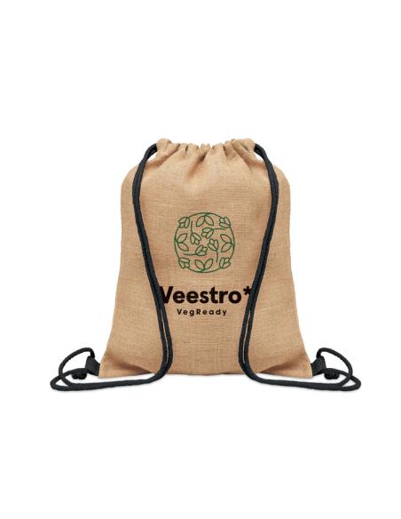Bolsa de cuerdas yute