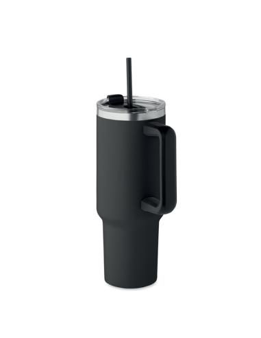 Vaso térmico de acero inoxidable reciclado Bristol doble capa especial coche 1200ml PERSONALIZABLE