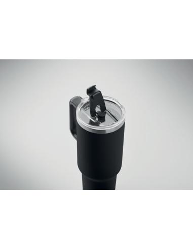 Vaso térmico de acero inoxidable reciclado Bristol doble capa especial coche 1200ml PERSONALIZABLE