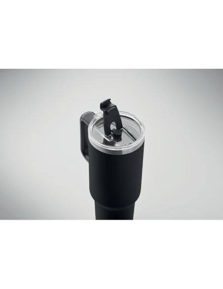Vaso térmico de acero inoxidable reciclado Bristol doble capa especial coche 1200ml PERSONALIZABLE