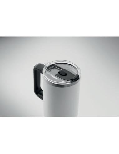 Vaso térmico de acero inoxidable reciclado Bristol doble capa especial coche 1200ml PERSONALIZABLE
