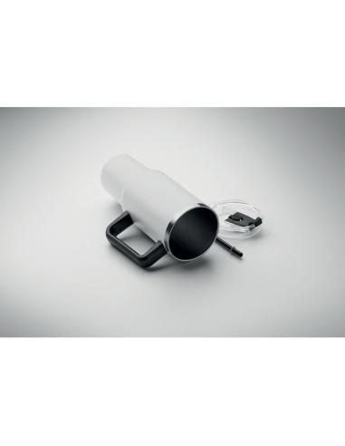 Vaso térmico de acero inoxidable reciclado Bristol doble capa especial coche 1200ml PERSONALIZABLE