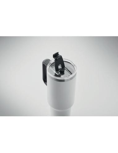 Vaso térmico de acero inoxidable reciclado Bristol doble capa especial coche 1200ml PERSONALIZABLE