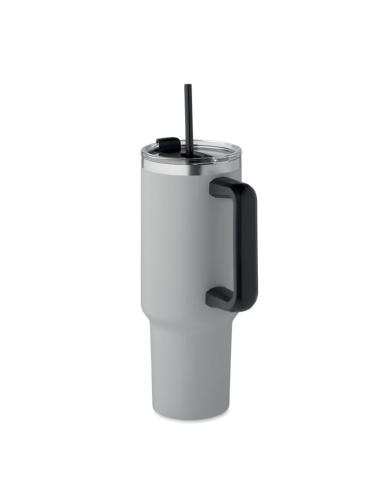 Vaso térmico de acero inoxidable reciclado Bristol doble capa especial coche 1200ml PERSONALIZABLE