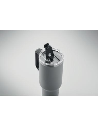 Vaso térmico de acero inoxidable reciclado Bristol doble capa especial coche 1200ml PERSONALIZABLE