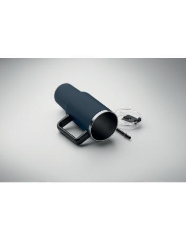 Vaso térmico de acero inoxidable reciclado Bristol doble capa especial coche 1200ml PERSONALIZABLE