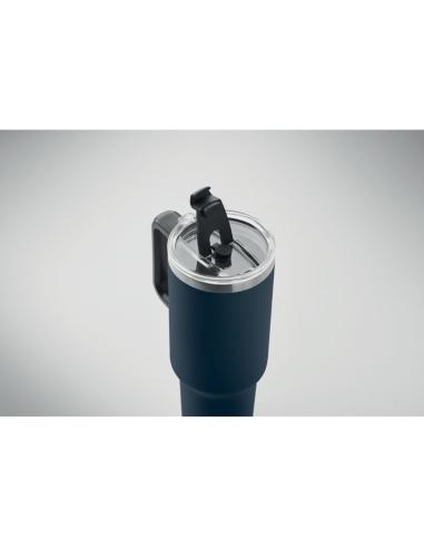 Vaso térmico de acero inoxidable reciclado Bristol doble capa especial coche 1200ml PERSONALIZABLE