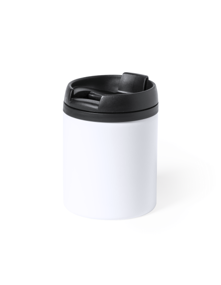 Taza térmica de acero inoxidable Rhondda doble capa sin BPA 160ml PERSONALIZABLE