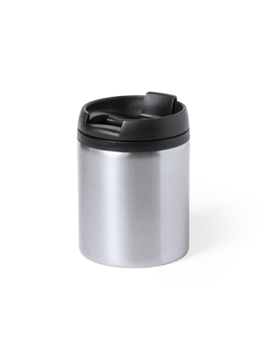 Taza térmica de acero inoxidable Rhondda doble capa sin BPA 160ml PERSONALIZABLE