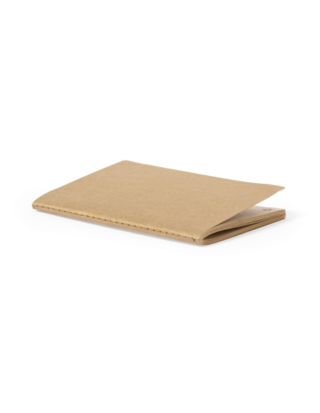 Libreta A5 Vodice con tapas de cartón reciclado PERSONALIZABLE
