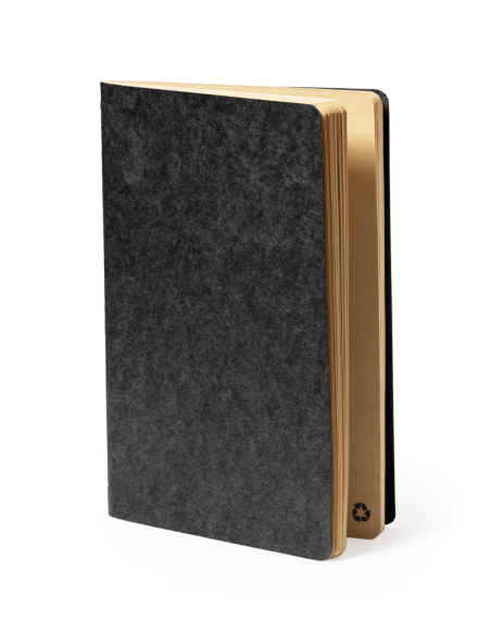 Libreta A5 Vodice con tapas de cartón reciclado PERSONALIZABLE