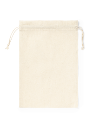 Bolsa de tela algodón Adana para regalo grande 105g/m2 natur PERSONALIZABLE