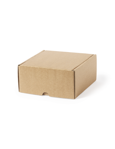 Caja presentación Vigo de cartón reciclado pequeña PERSONALIZABLE
