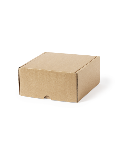 Caja presentación Vigo de cartón reciclado pequeña PERSONALIZABLE