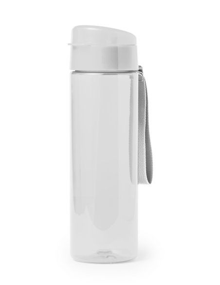 Botella agua reutilizable tritán Pamplona sin BPA con tapa y boquilla 600ml PERSONALIZABLE