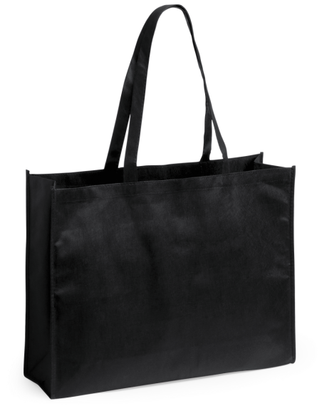 Bolsa de non-woven Watford 80g/m2 asas largas y fuelle varios colores PERSONALIZABLE