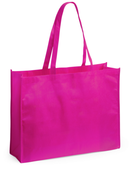 Bolsa de non-woven Watford 80g/m2 asas largas y fuelle varios colores PERSONALIZABLE
