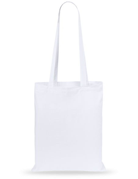 Bolsa de tela Camerún algodón 140g/m2 asas largas colores PERSONALIZABLE