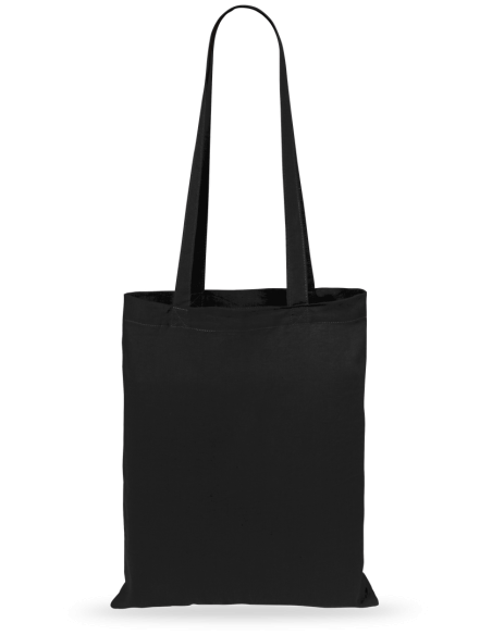 Bolsa de tela Camerún algodón 140g/m2 asas largas colores PERSONALIZABLE