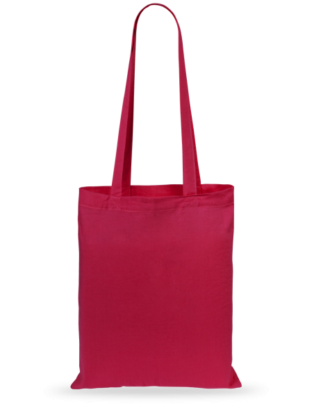 Bolsa de tela Camerún algodón 140g/m2 asas largas colores PERSONALIZABLE