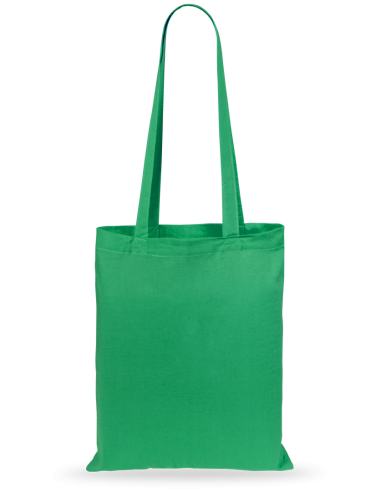 Bolsa de tela Camerún algodón 140g/m2 asas largas colores PERSONALIZABLE