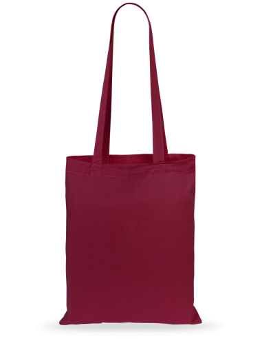 Bolsa de tela Camerún algodón 140g/m2 asas largas colores PERSONALIZABLE