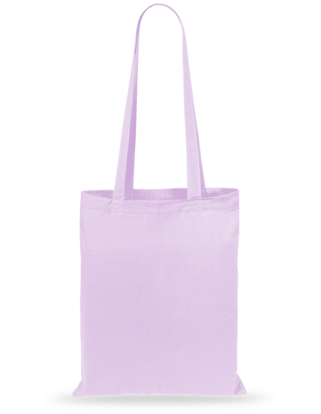 Bolsa de tela Camerún algodón 140g/m2 asas largas colores PERSONALIZABLE