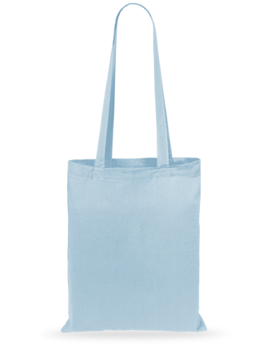 Bolsa de tela Camerún algodón 140g/m2 asas largas colores PERSONALIZABLE