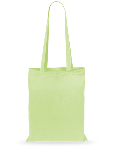 Bolsa de tela Camerún algodón 140g/m2 asas largas colores PERSONALIZABLE