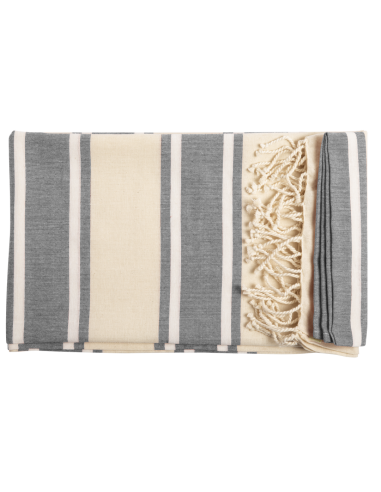 Pareo toalla de playa Valletta de algodón orgánico 110g/m2 PERSONALIZABLE