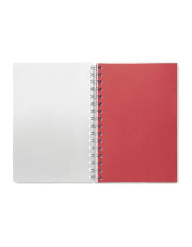 Libreta espiral A5 con cubierta de RPET Srinagar PERSONALIZABLE