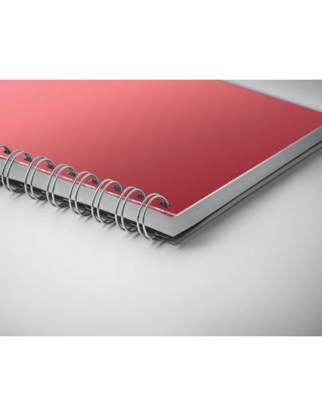 Libreta espiral A5 con cubierta de RPET Srinagar PERSONALIZABLE