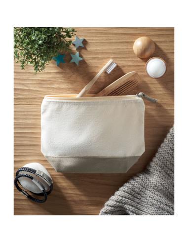 Neceser Narooma de algodón 340g/m2 bicolor PERSONALIZABLE
