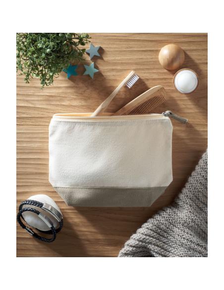 Neceser Narooma de algodón 340g/m2 bicolor PERSONALIZABLE