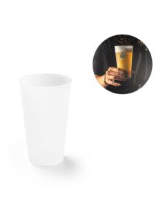 Vaso de PP reutilizable Cartagena 500ml PERSONALIZABLE