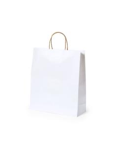 Bolsa de papel reciclado grande Castellón 100g/m2 PERSONALIZABLE