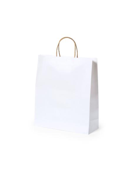 Bolsa de papel reciclado grande Castellón 100g/m2 PERSONALIZABLE