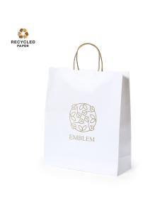 Bolsa de papel reciclado grande Castellón 100g/m2 PERSONALIZABLE 2