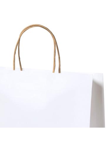 Bolsa de papel reciclado grande Castellón 100g/m2 PERSONALIZABLE